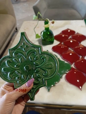 کاشی دست ساز سنتی ترنج